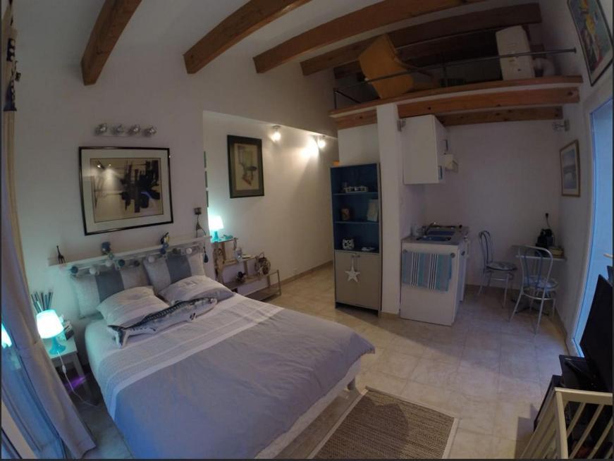 Chambrestudio Bord De Mer, Piscine Six-Fours-les-Plages Exterior foto